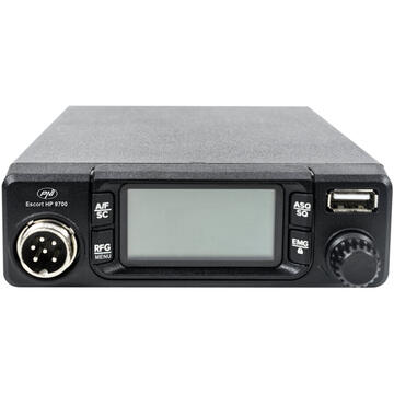 Statie radio Statie radio CB PNI Escort HP 9700 USB, ANC, ASQ, alimentare 12V / 24V, mufa de bricheta inclusa