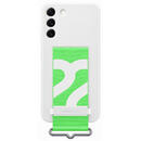 Silicone Cover with Strap Samsung Galaxy S22+ S906 White