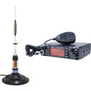Statie radio Kit Statie radio CB PNI ESCORT HP 9001 PRO ASQ reglabil, AM-FM, 12V, 4W + Antena CB PNI ML70 26-30MHz, 200W, 70cm, magnet 145 mm inclus