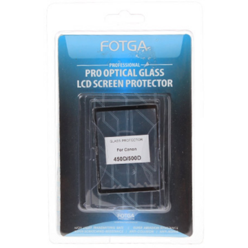 Ecran protector LCD Fotga 500D din sticla optica pentru Canon 450D, Canon 500D