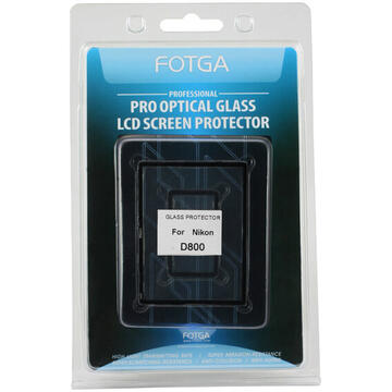 Ecran protector LCD Fotga D800 din sticla optica pentru Nikon D800 D810 D800E
