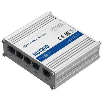 Router TELTONIKA RUT300 Industrial wired router 5X RJ45 100MB / S