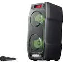 Boxa portabila Sharp Party Speaker System with Built-in Battery, DJ Mixer, 14 Hours Playtime, TWS, USB, BT, Karaoke Function, Light Show, 180W