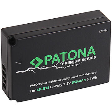 Acumulator Patona Premium LP-E12 850mAh replace Canon EOS M-1297