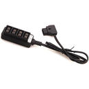 Cablu adaptor D-tap tata-4porturi mama pentru baterii v-mount Anton Bauer
