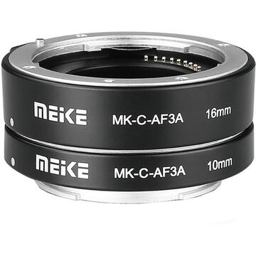 Tuburi de extensie macro Meike MK-C-AF3A cu Auto focus pentru Canon EOS-M