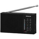 Radio portabil AM/FM cauciucat SRD 1800 Sencor, 0.5 W RMS, negru