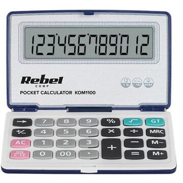 Calculator de birou CALCULATOR DE BUZUNAR 12 DIGITI PC-50 REBEL