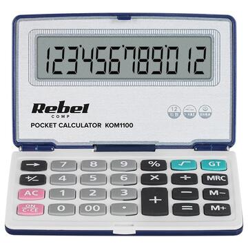 Calculator de birou CALCULATOR DE BUZUNAR 12 DIGITI PC-50 REBEL