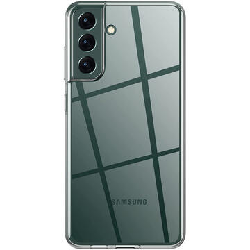 Husa Lemontti Husa Silicon Samsung Galaxy S22 Transparent