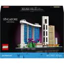 Lego Architecture - Singapore 21057, 827 piese