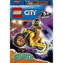 LEGO City Stuntz - Motocicleta de cascadorie pentru impact 60297, 12 piese