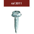 INDEX SURUBURI PERFORATOARE RAL3011-BORDO 4.8X28MM, 250/SET