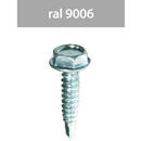 INDEX SURUBURI PERFORATOARE RAL9006-ALUMIN. 4.8X20MM, 250/SET
