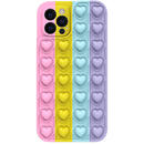 Husa Lemontti Husa Heart Pop it iPhone 13 Pro Max Multicolor 3
