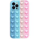 Husa Lemontti Husa Heart Pop it iPhone XR Multicolor 1