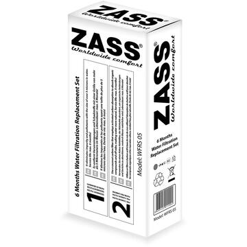 Dozatoare de apa Set filtre dozator Zass (Sediment si Precarbon) de schimb la 6 luni pentru modelul de dozator ZWD 03 WF si ZWD 04 WF