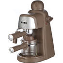 Espressor Espressor manual Zass ZEM 05, 800W, Dispozitiv Cappuccino, Maro