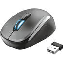 Mouse Trust Yvi mouse Ambidextrous RF Wireless Bluetooth Optical 1600 DPI