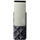 Memorie USB Silicon Power Blaze B30 Pendrive USB 128 GB USB 3.2 Gen 1 (SP128GBUF3B30V1K) Black, Silver