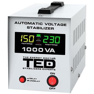 Ted Electric STABILIZATOR TENSIUNE AUTOMAT AVR 1000VA LCD