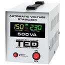 Ted Electric STABILIZATOR TENSIUNE AUTOMAT AVR 500VA LCD T