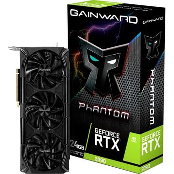 Placa video Gainward GeForce RTX 3090 Phantom+ 24GB 384-bit GDDR6X