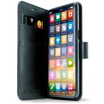 Husa Screenor 27487 mobile phone case 15.8 cm (6.2&quot;) Wallet case Black