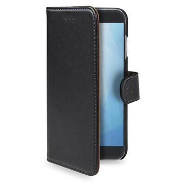 Husa Celly Wally mobile phone case 16.8 cm (6.6&quot;) Wallet case Black