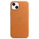 Husa Apple iPhone 13 Leather Case with MagSafe - Golden Brown
