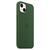 Husa Apple iPhone 13 Silicone Case with MagSafe – Clover 194252780800 mobile phone case 15.5 cm (6.1&quot;) Skin case Green