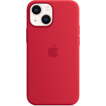 Husa Apple Silicone Case with MagSafe pentru iPhone 13, (PRODUCT)RED