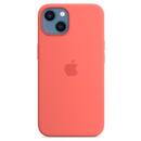 Husa Apple Silicone Case with MagSafe pentru iPhone 13, Pink Pomelo