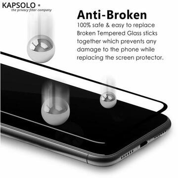KAPSOLO Tempered GLASS iPhone 12 Pro Max Sreen Protection