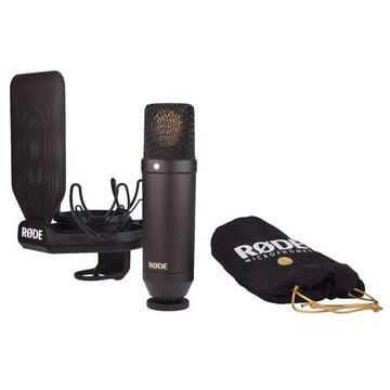 Microfon Rode RØDE NT1-KIT microphone Black Studio microphone