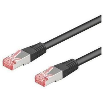 Goobay CAT 6-025 LC SSTP PIMF 0.25m networking cable Black Cat6