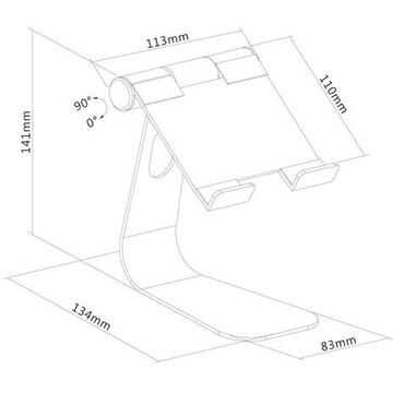 Neomounts by Newstar foldable tablet stand