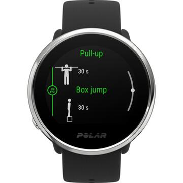 Smartwatch Polar Ignite  1.2" Black /Silver GPS