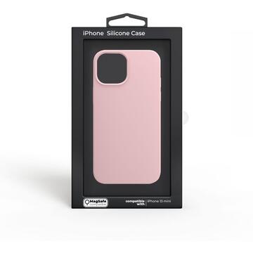 Husa Next One Husa Silicon iPhone 13 Mini, MagSafe, Ballet Pink