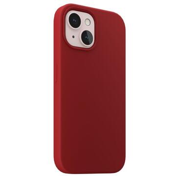Husa Next One Husa Silicon iPhone 13 Mini, MagSafe, Red