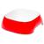 Castroane si adapatori animale FERPLAST Glam Medium Pet watering bowl, white-red