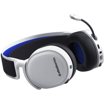 Steelseries Arctis 7P + PS5 + PC Wireless Gaming Headset White