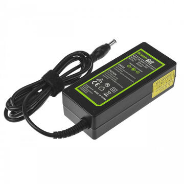 Green Cell AD33P power adapter/inverter Indoor 65 W Black