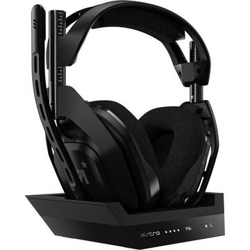 ASTRO Gaming A50 (2019) + base station, headset (black / blue, for PS4)