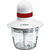 Tocator Bosch MMRP1000 0.8 L 400 W Red, Transparent, White