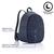 XD DESIGN ANTI-THEFT BACKPACK BOBBY ELLE FASHION JEANS P/N: P705.229