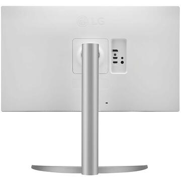 Monitor LED LG 27UP650-W 27inch 3480x2160 4K Ultra HD 5ms White