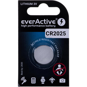 Lithium battery mini everActive CR2025