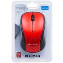 Mouse BLOW MBT-100, USB Wireless, Black-Red