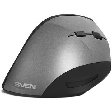 Mouse SVEN 2.4GHz 1600 DPI Wireless Black/Grey